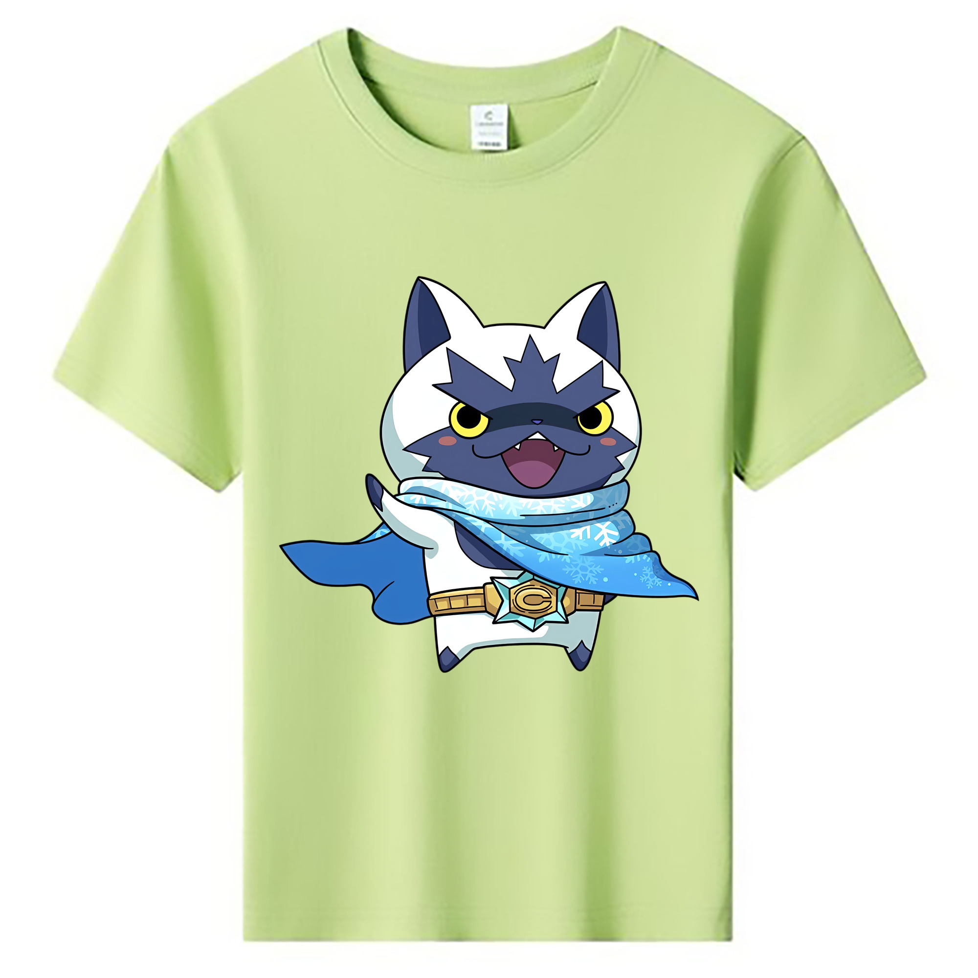 （画像用） 妖怪ウォッチ Yo-kai Watch 綿100％キッズTシャツ（フロントプリント）